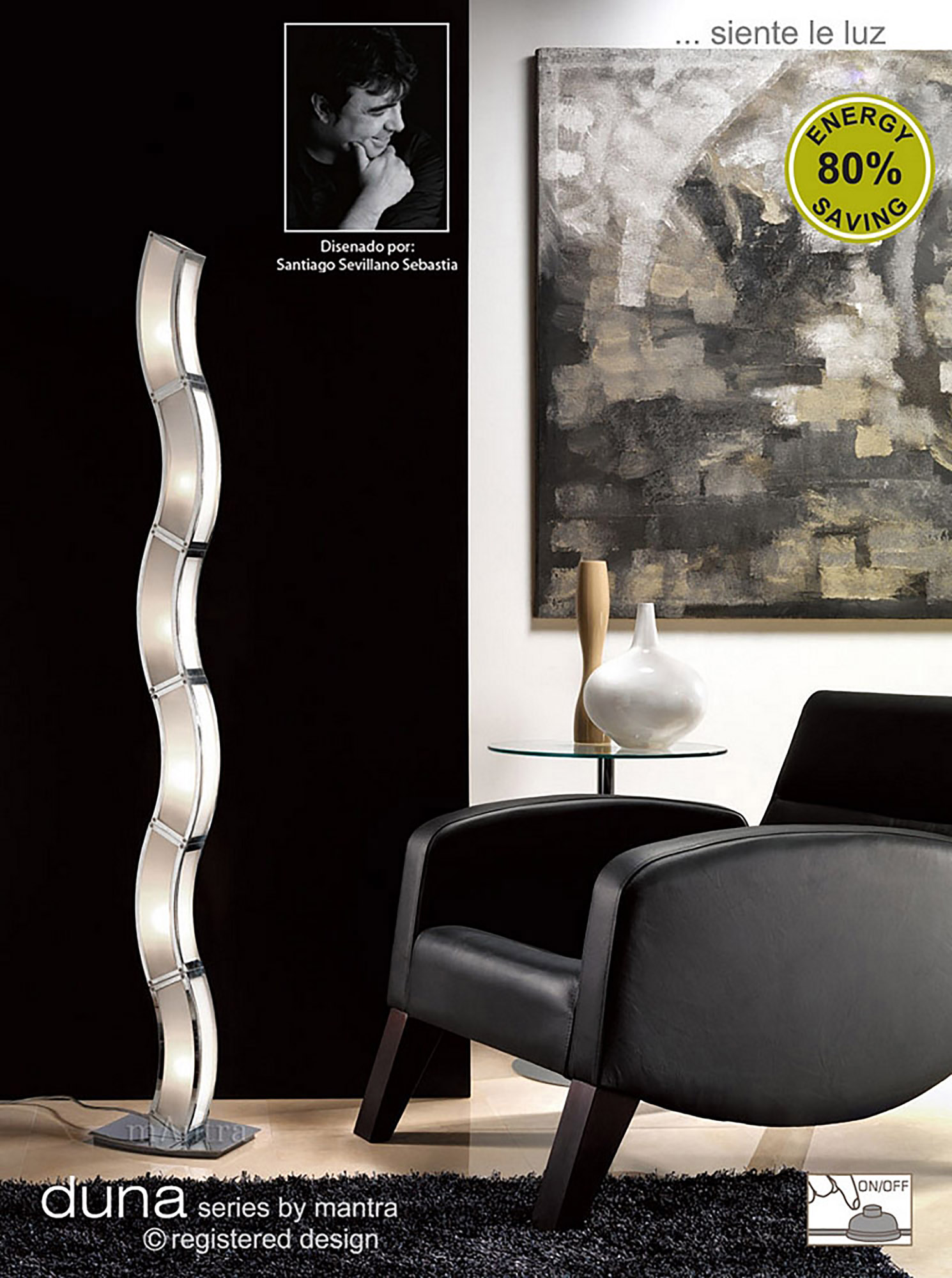 Duna GU10 Floor Lamps Mantra Designer Floor Lamps Duna GU10 Floor Lamps Mantra Designer Floor Lamps